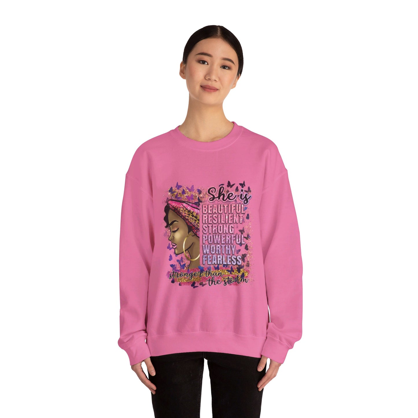 For Daughter | Unisex Heavy Blend™ Crewneck Sweatshirt