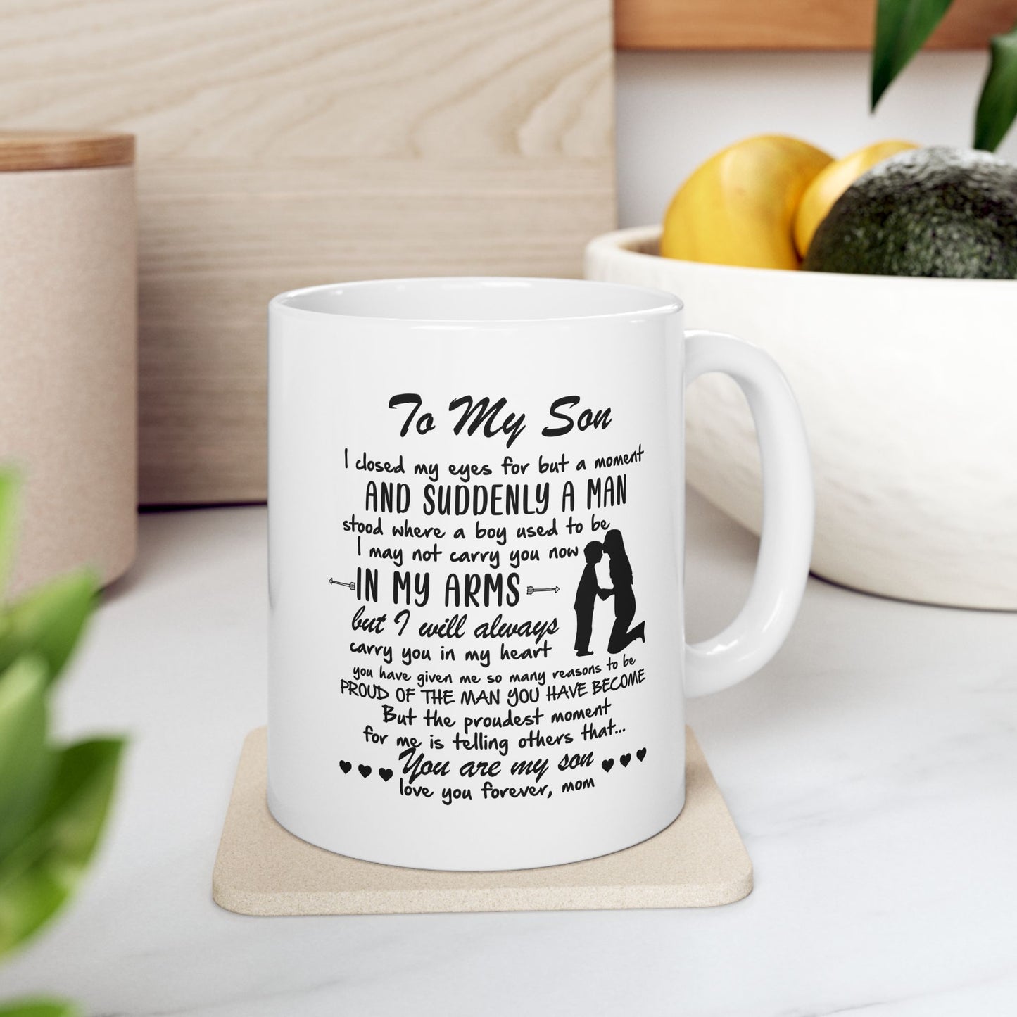 To My Son | Ceramic Mug, (11oz, 15oz)