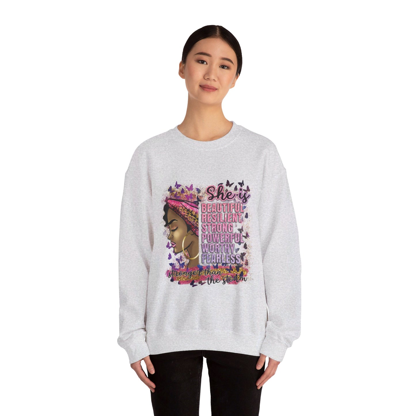 For Daughter | Unisex Heavy Blend™ Crewneck Sweatshirt