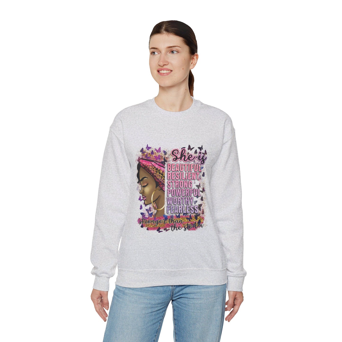 For Daughter | Unisex Heavy Blend™ Crewneck Sweatshirt