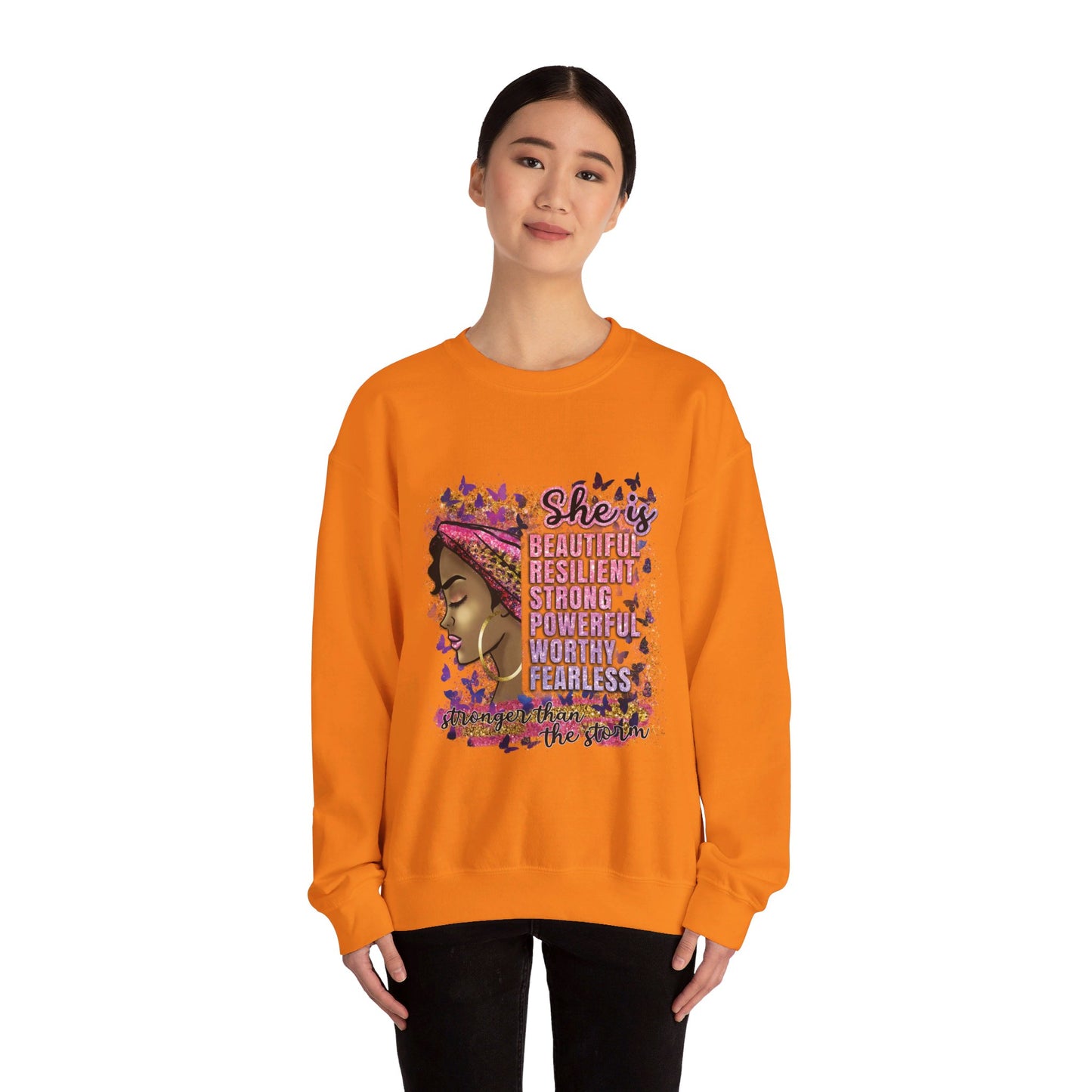 For Daughter | Unisex Heavy Blend™ Crewneck Sweatshirt