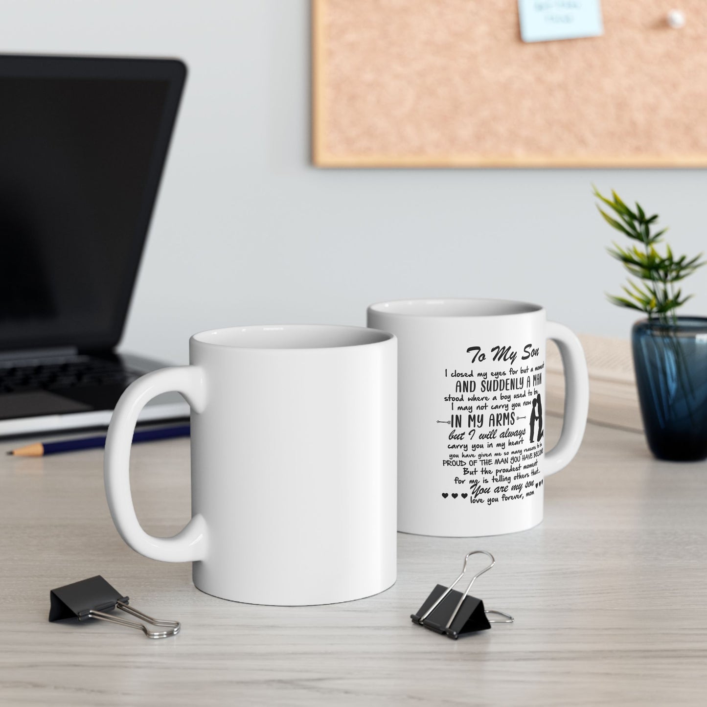 To My Son | Ceramic Mug, (11oz, 15oz)