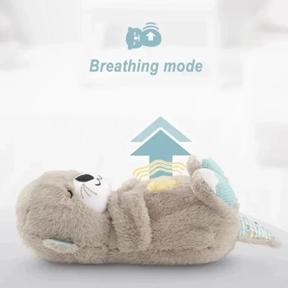 Sleepy Otter Plush Breathe Buddy