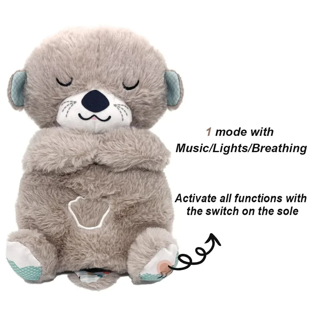 Sleepy Otter Plush Breathe Buddy